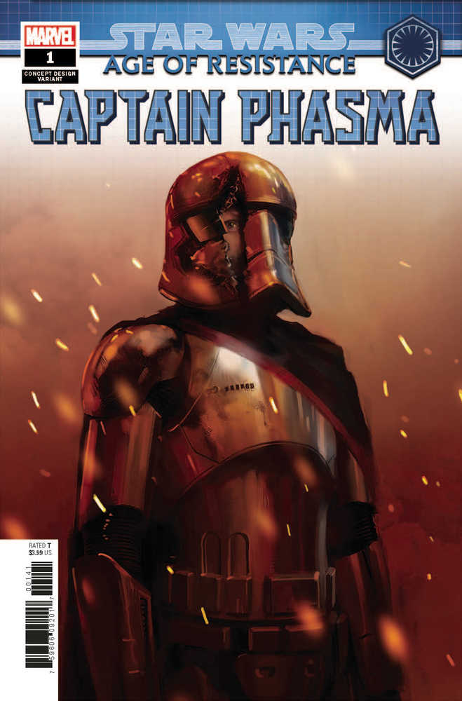 Star Wars Aor Captain Phasma #1 Concept Variant