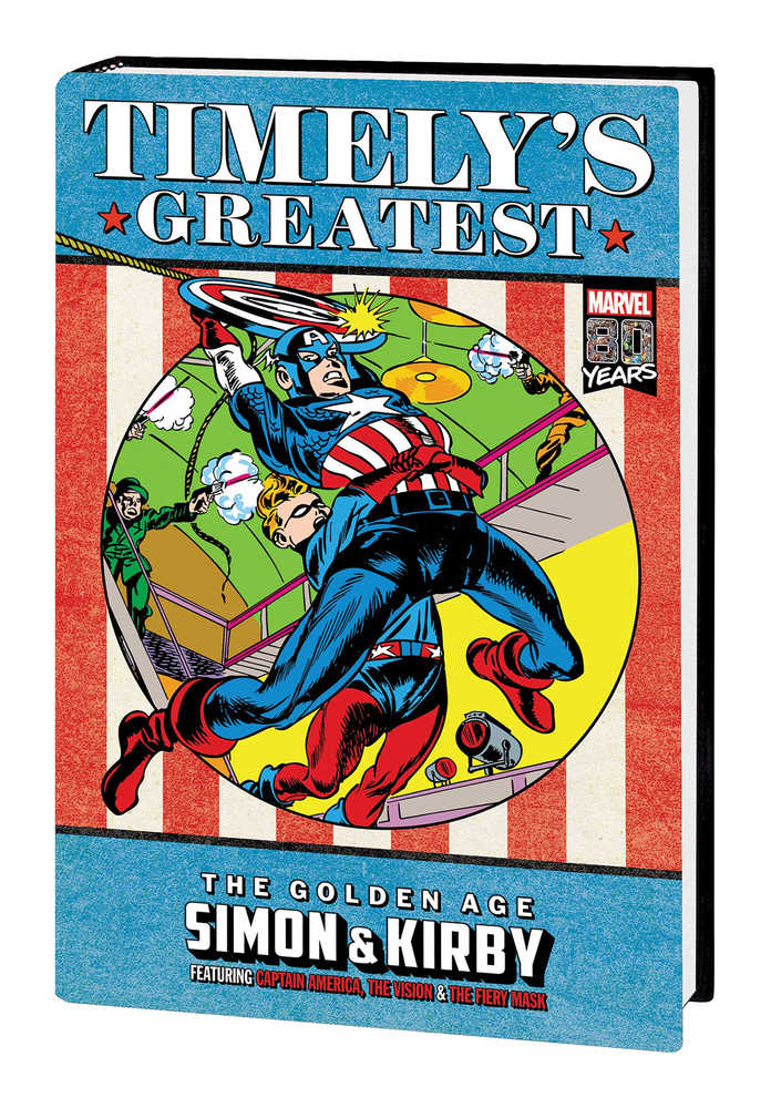 Timelys Greatest Hardcover Golden Age Simon & Kirby Omnibus Direct Market Variant