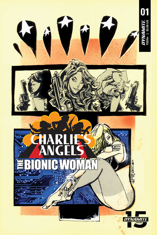 Charlies Angels vs Bionic Woman #1 Cover B Mahfood