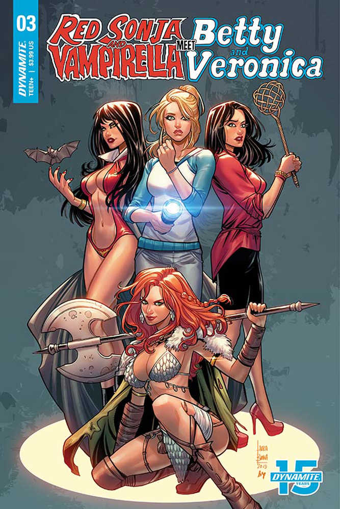 Red Sonja Vampirella Betty Veronica #3 Cover C Braga