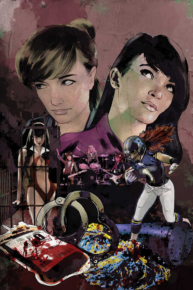 Red Sonja Vampirella Betty Veronica #3 Virgin Staggs Variant 