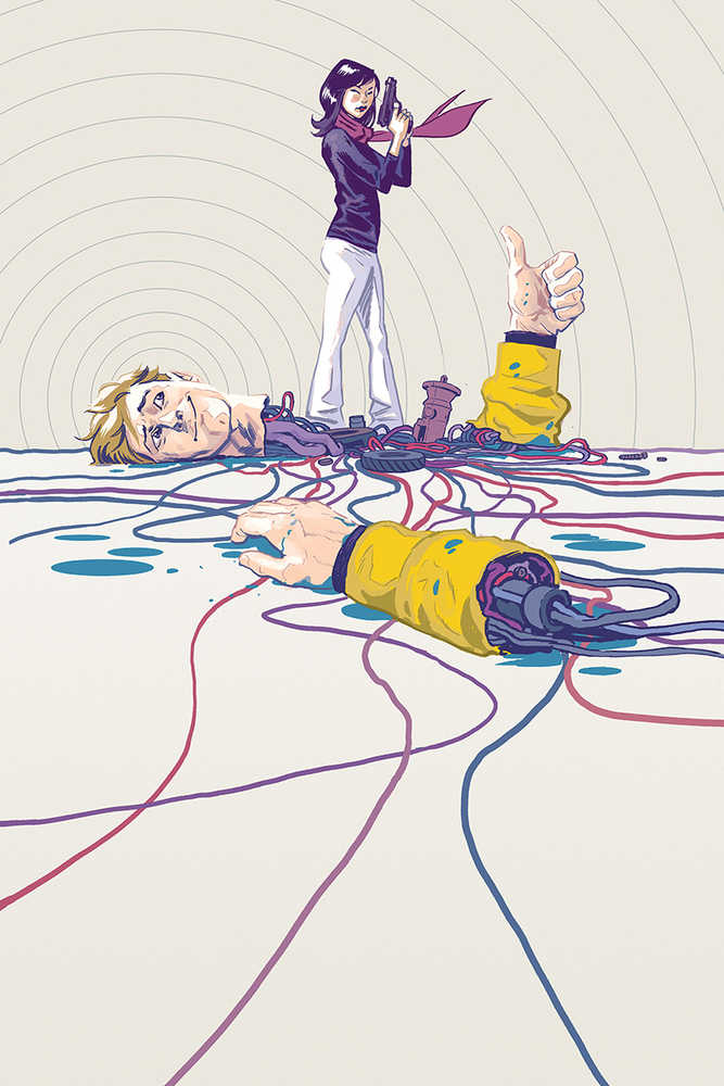 Six Million Dollar Man #5 20 Copy Walsh Full Art Variant Edition 