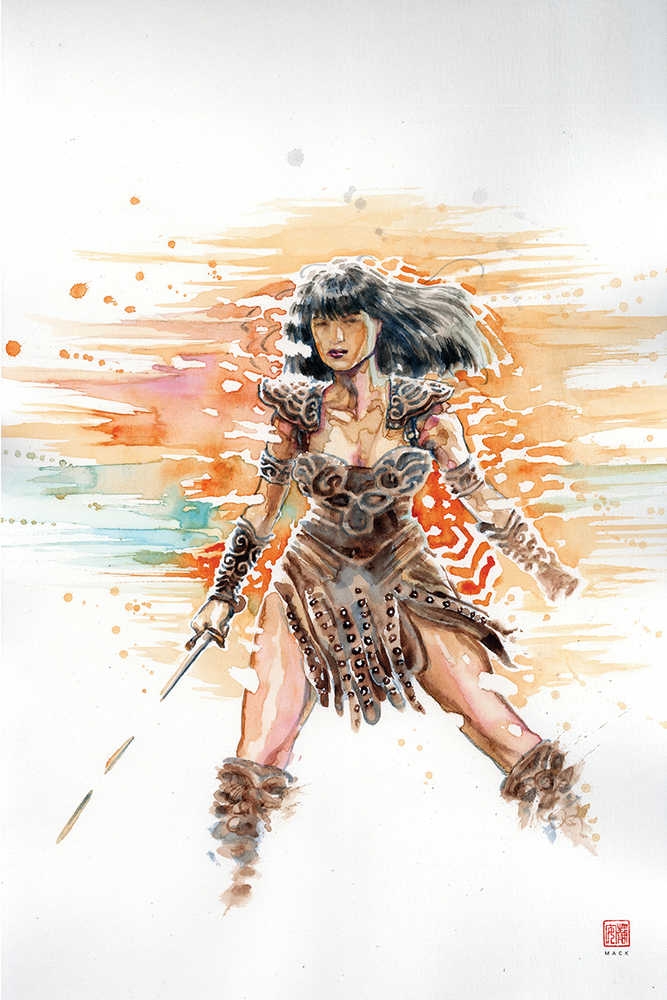 Xena Warrior Princess #4 10 Copy Mack Full Art Variant Edition 