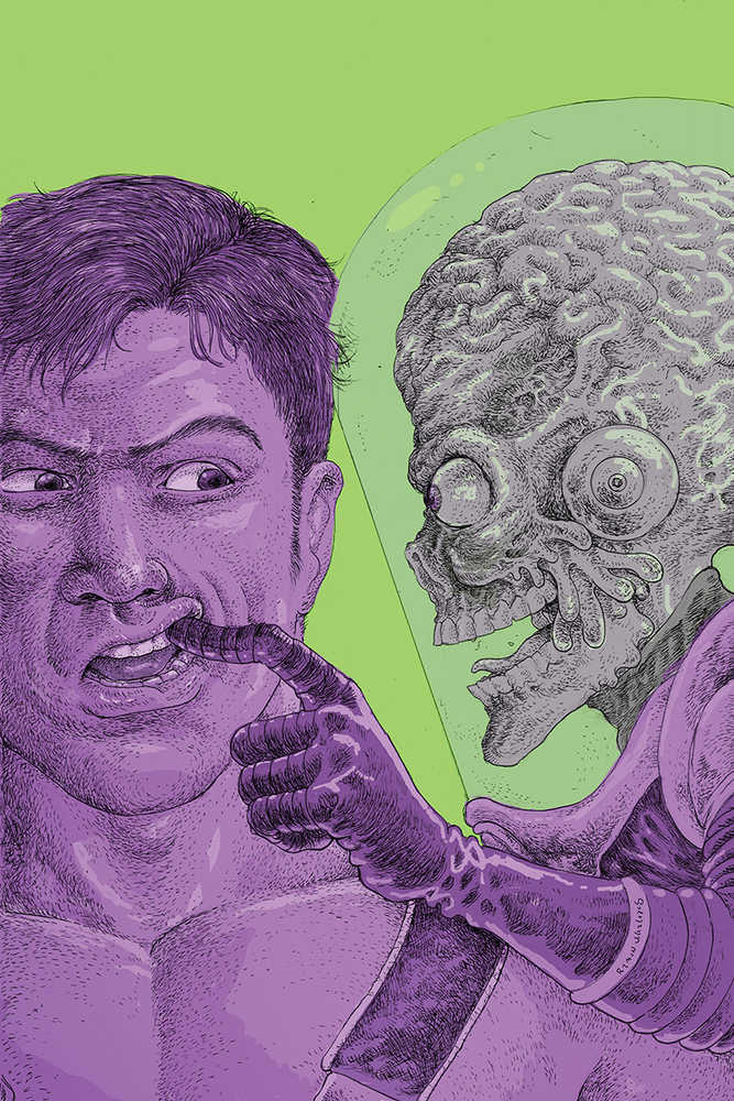 Warlord Of Mars Attacks #2 10 Copy Villalobos Full Art Variant Edition (N