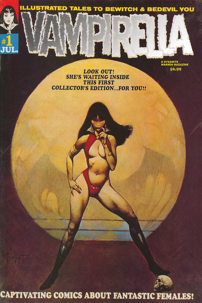 Vampirella #1 1969 Replica Edition