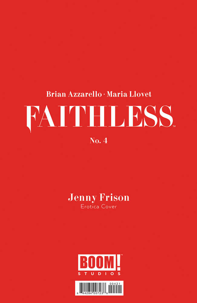 Faithless #4 (Of 5) Cover B Erotica Frison Variant (Mature)