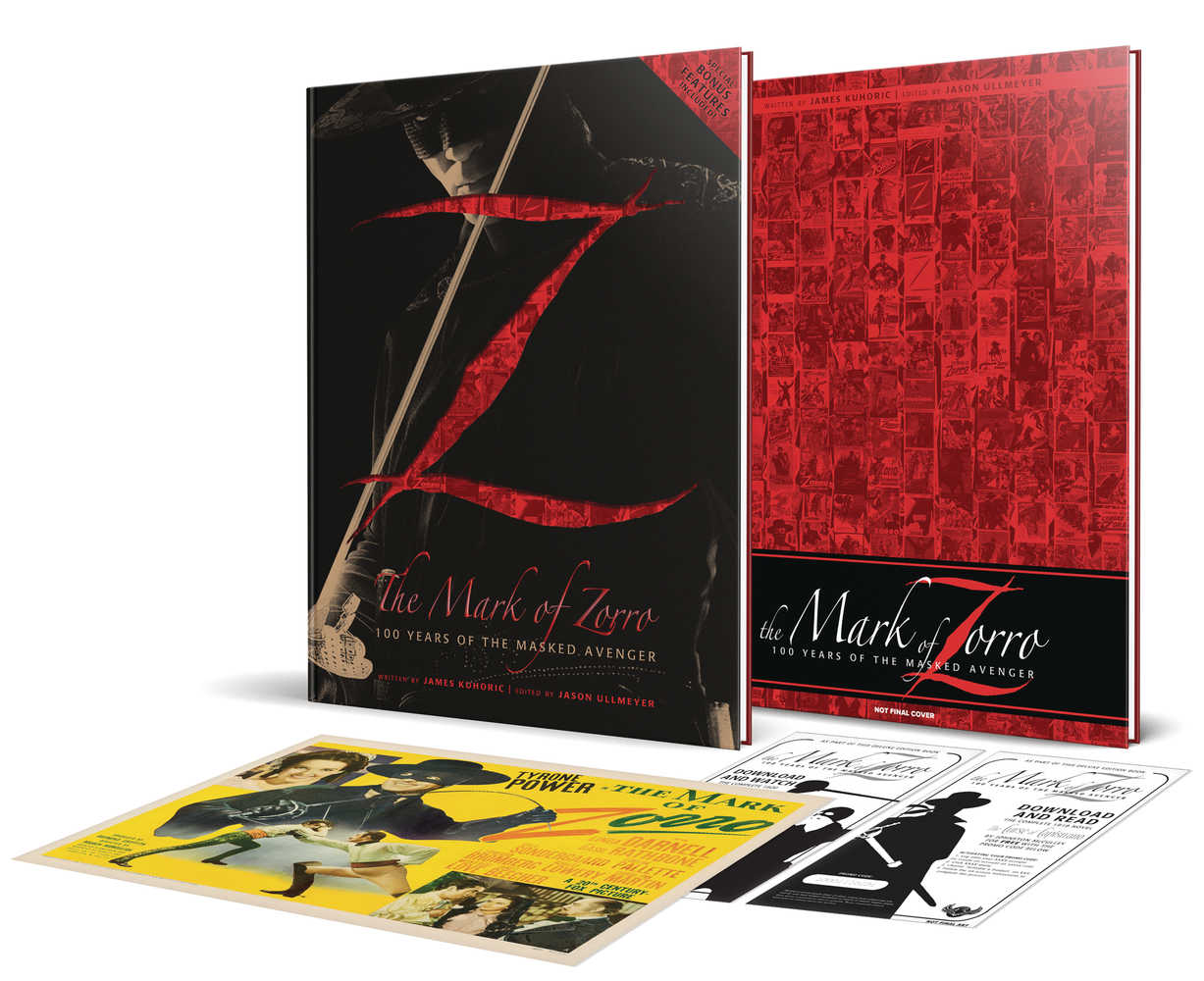 Mark Of Zorro 100 Years Of Masked Avenger Art Deluxe Edition Hardcover 