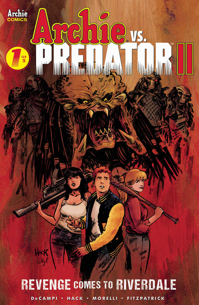 Archie vs Predator 2 #1 (Of 5) Cover A Hack