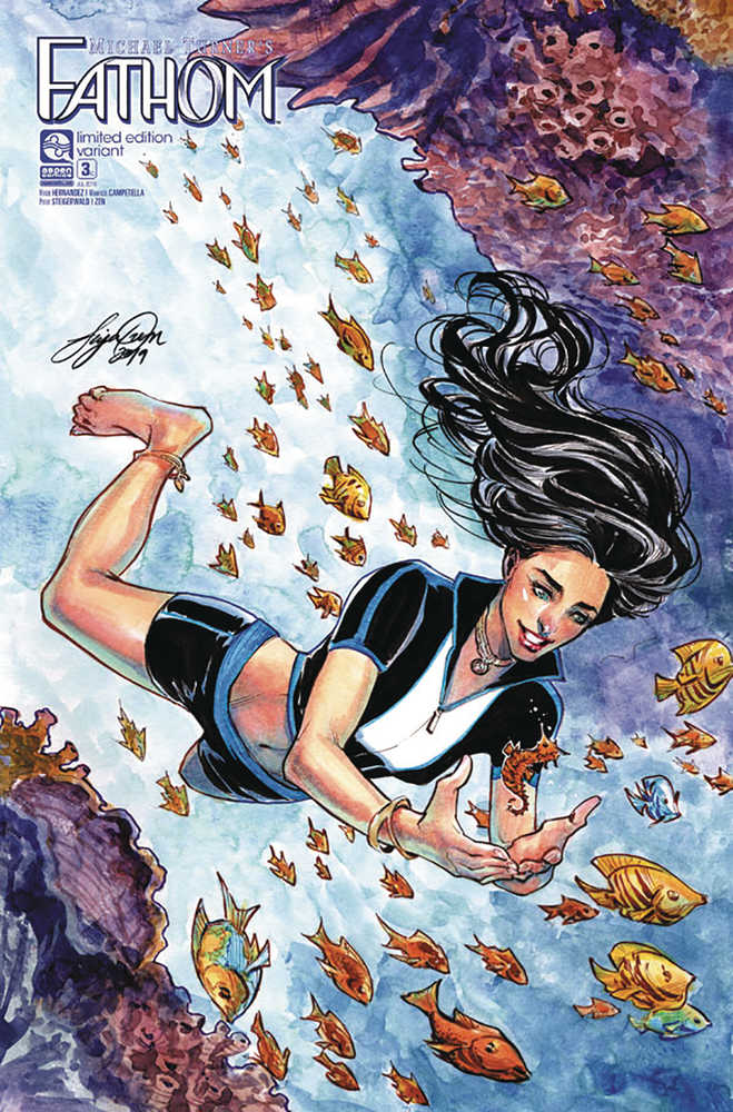 Fathom Volume 8 #3 Cover C Retailer Oum 