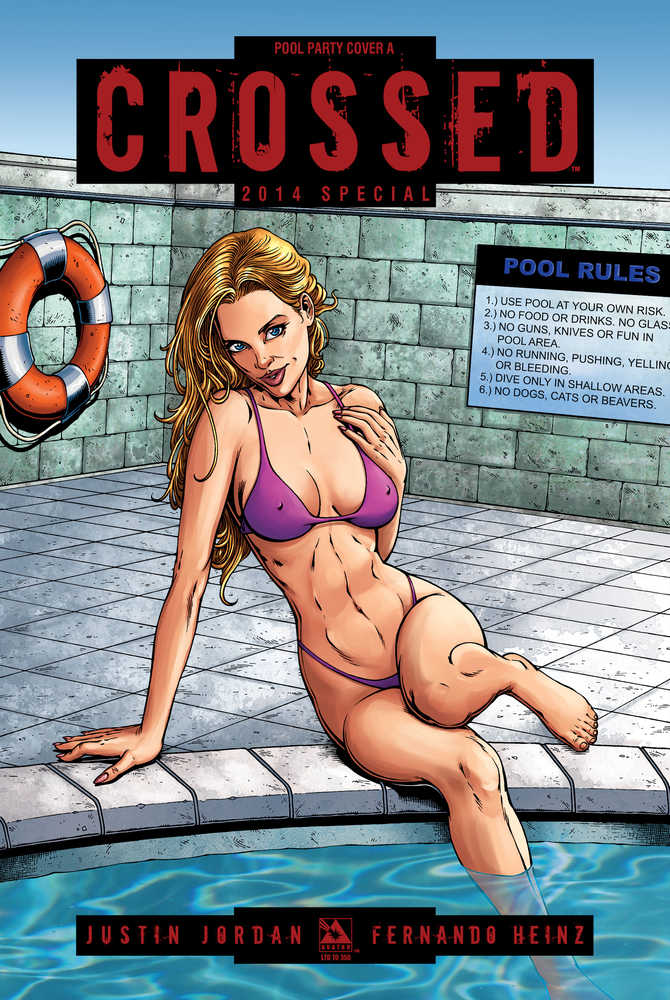 Crossed Special 2014 Pool Party Cover A (Mature)