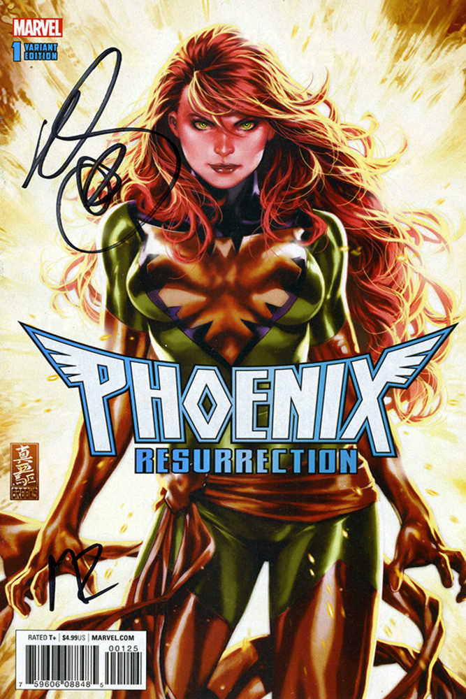Df Phoenix Resurrection #1 Csa Exclusive Signed Brooks & Rosenberg