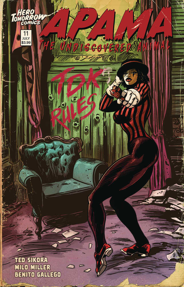 Apama The Undiscovered Animal #11 Tap Dance Killer Worn Bron