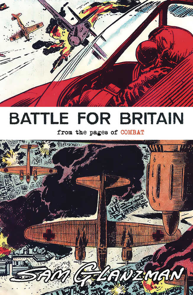 Battle For Britain From Pages Of Combat Glanzman Cover