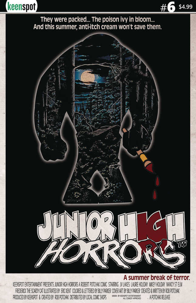 Junior High Horrors #6 Cover B Friday The 13 Th Parody