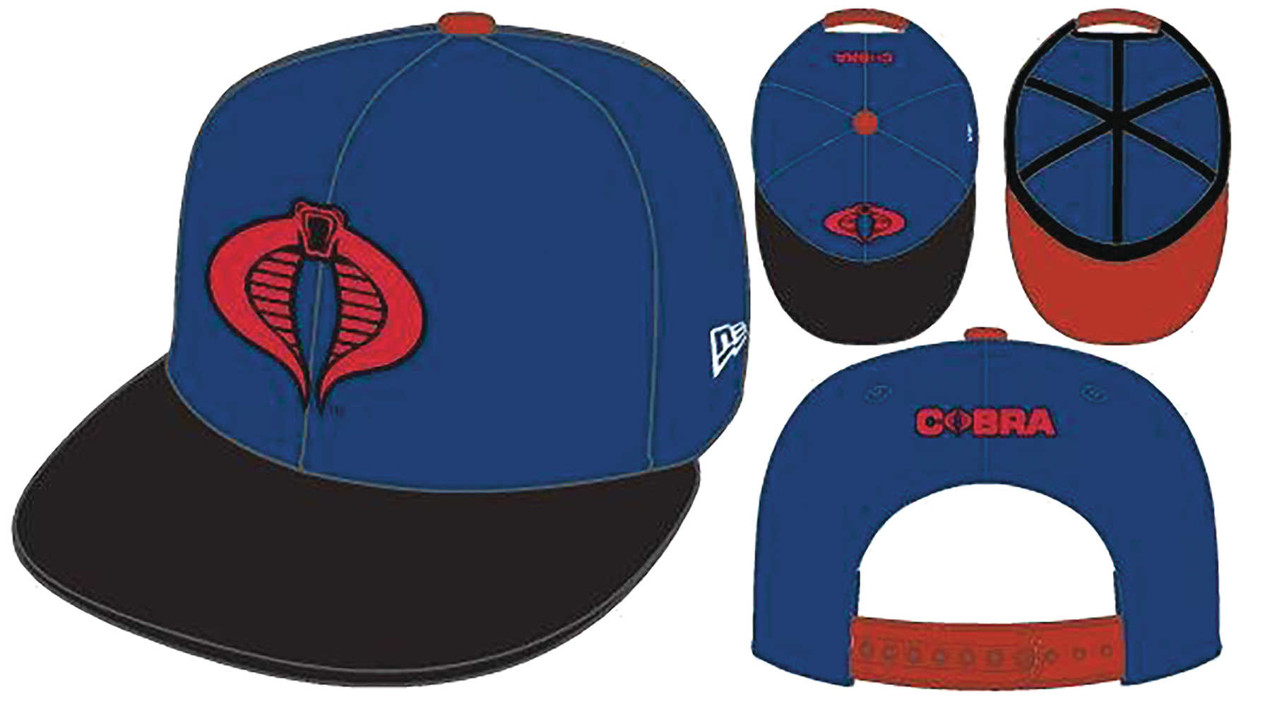 G.I. Joe Cobra Symbol Previews Exclusive Royal Snap Back Cap 