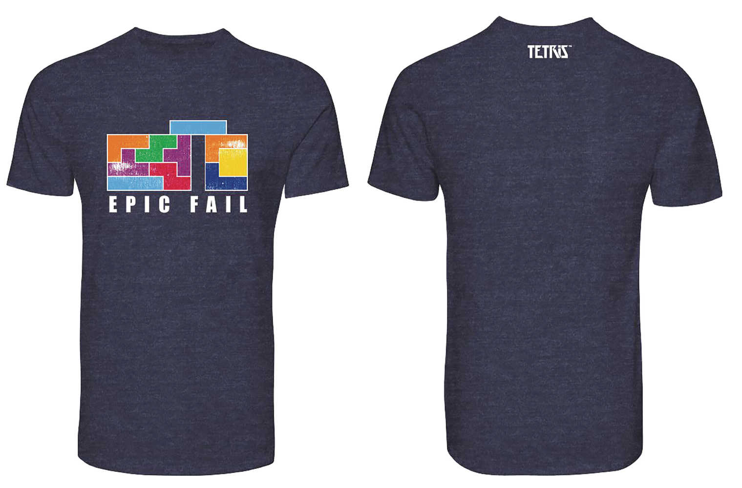 Tetris Epic Fail T-Shirt SM 