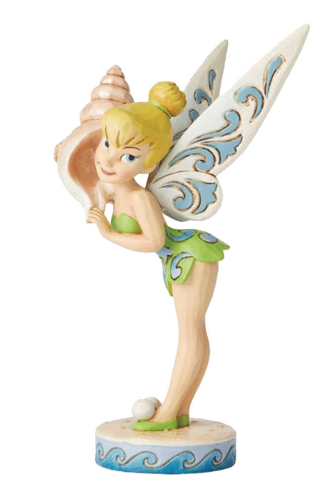 Disney Traditions Peter Pan Tinker Bell With Seashell Figure (C