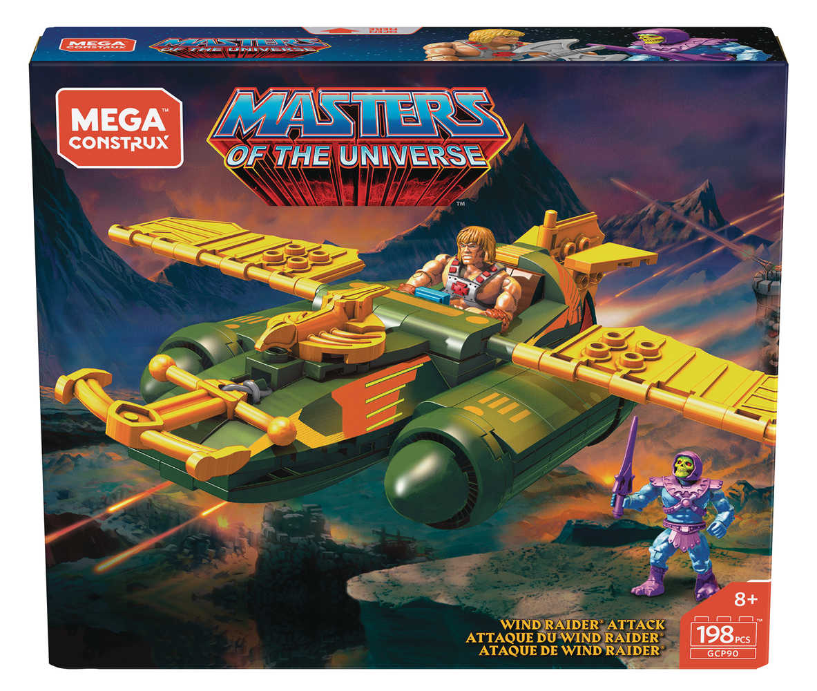 Mega Construx Masters of the Universe Wind Raider Attack Const Set  