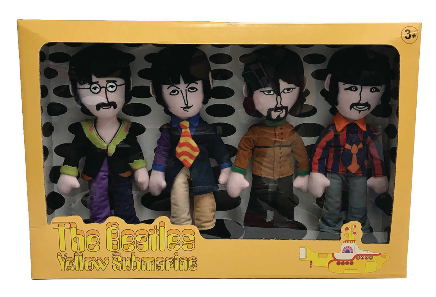 The Beatles Yellow Submarine Band Plush Box Set 