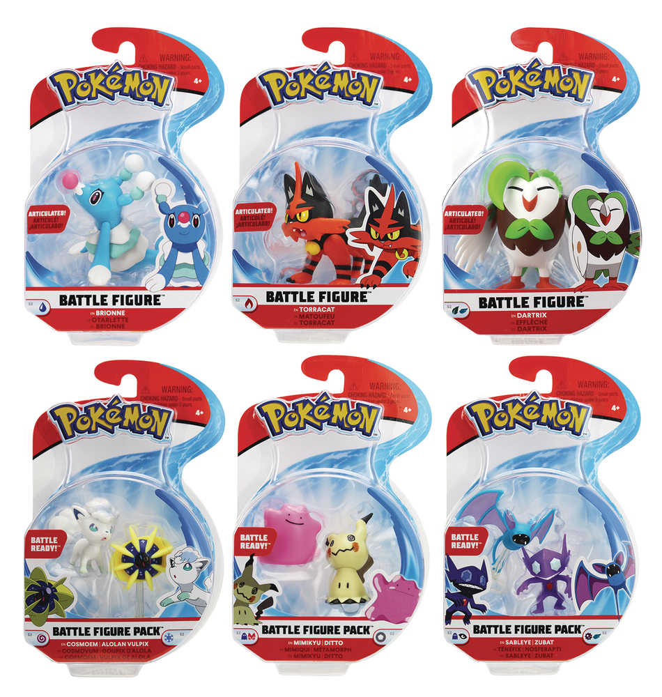 Pokemon Battle Figure Assortment Wave 2 