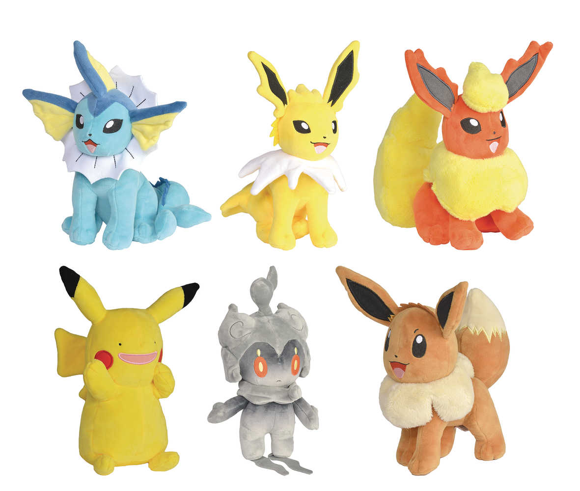 Pokemon Specialty 8 In Plush Assortment Wave 2 