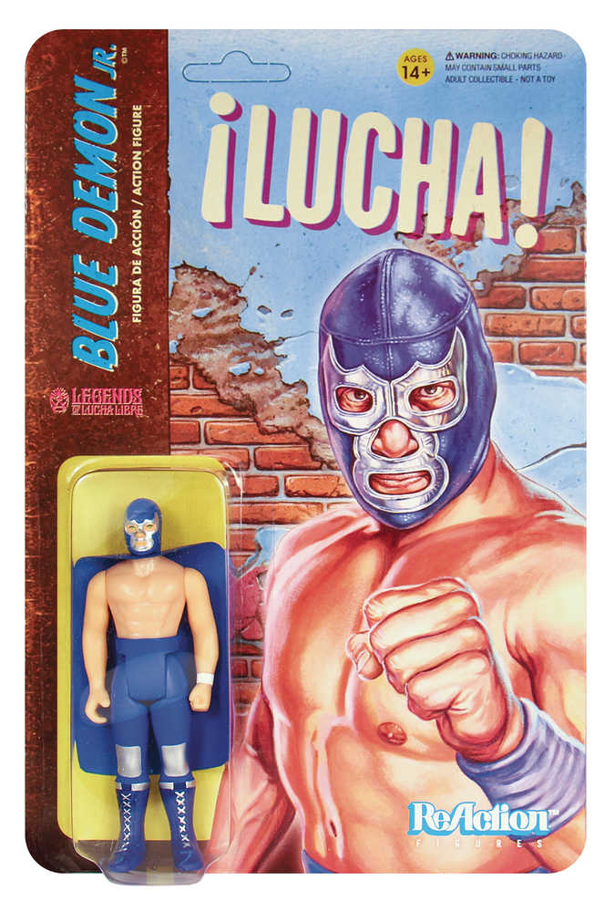 Lucha Libre Blue Demon Jr Reaction Figure  