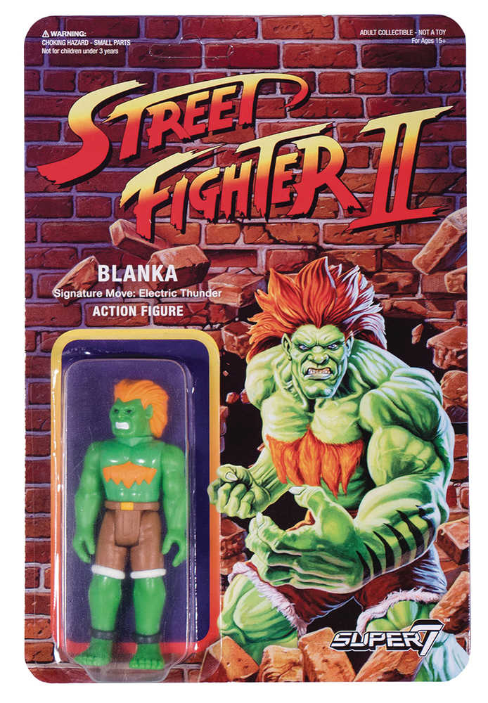 Street Fighter Blanka Reaction Figure  