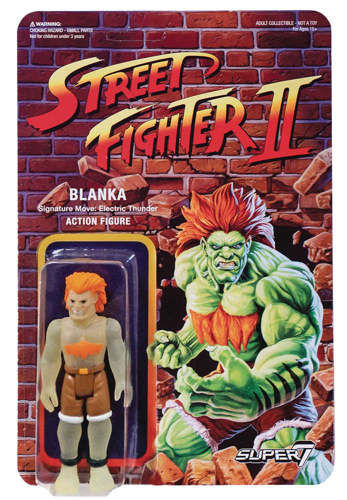 Street Fighter Blanka Glow Reaction Figure  