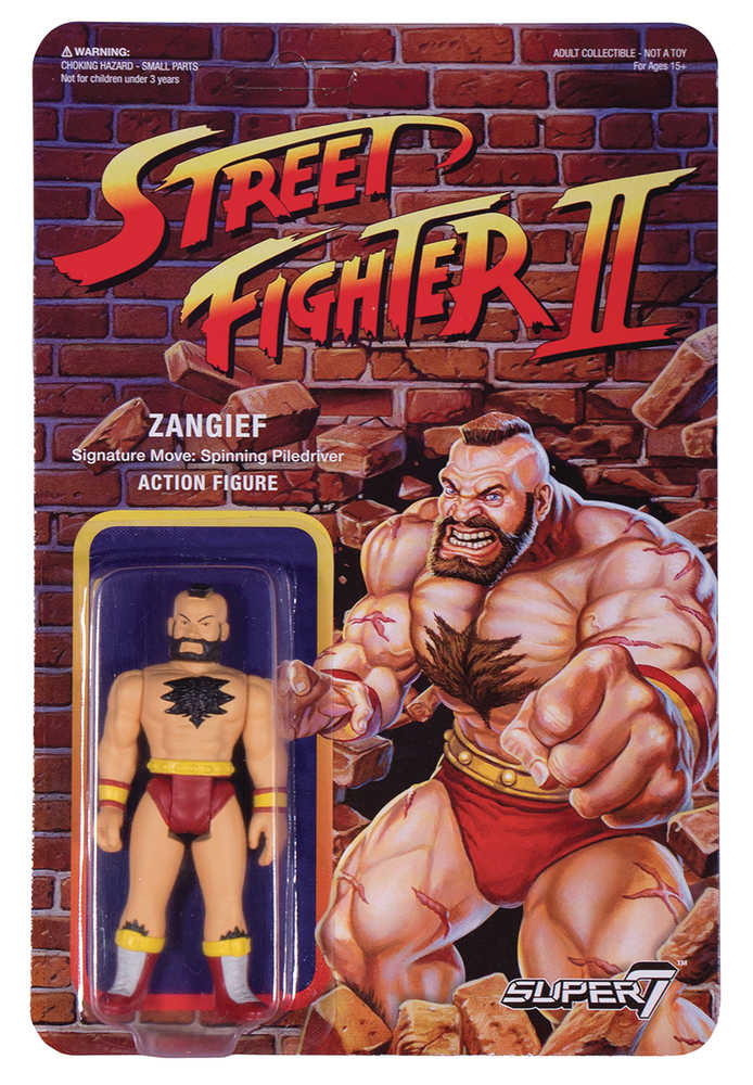 Street Fighter Zangief Reaction Figure  