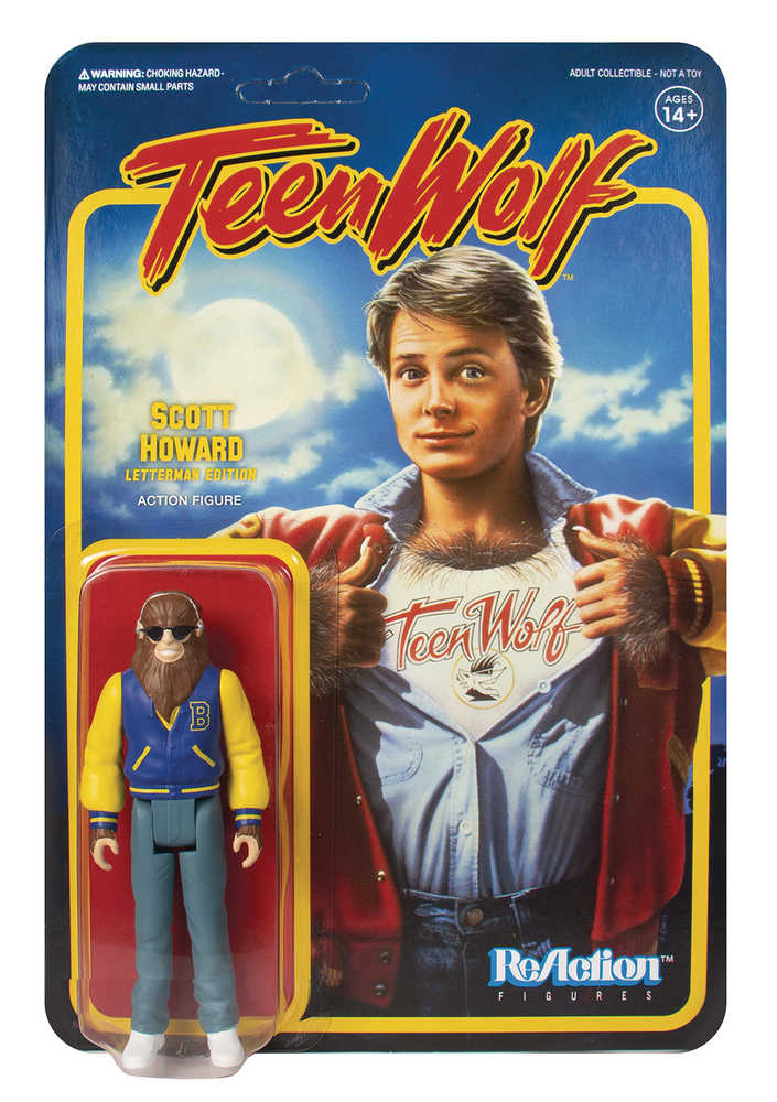Teen Wolf 1985 Scott Reaction Figure  