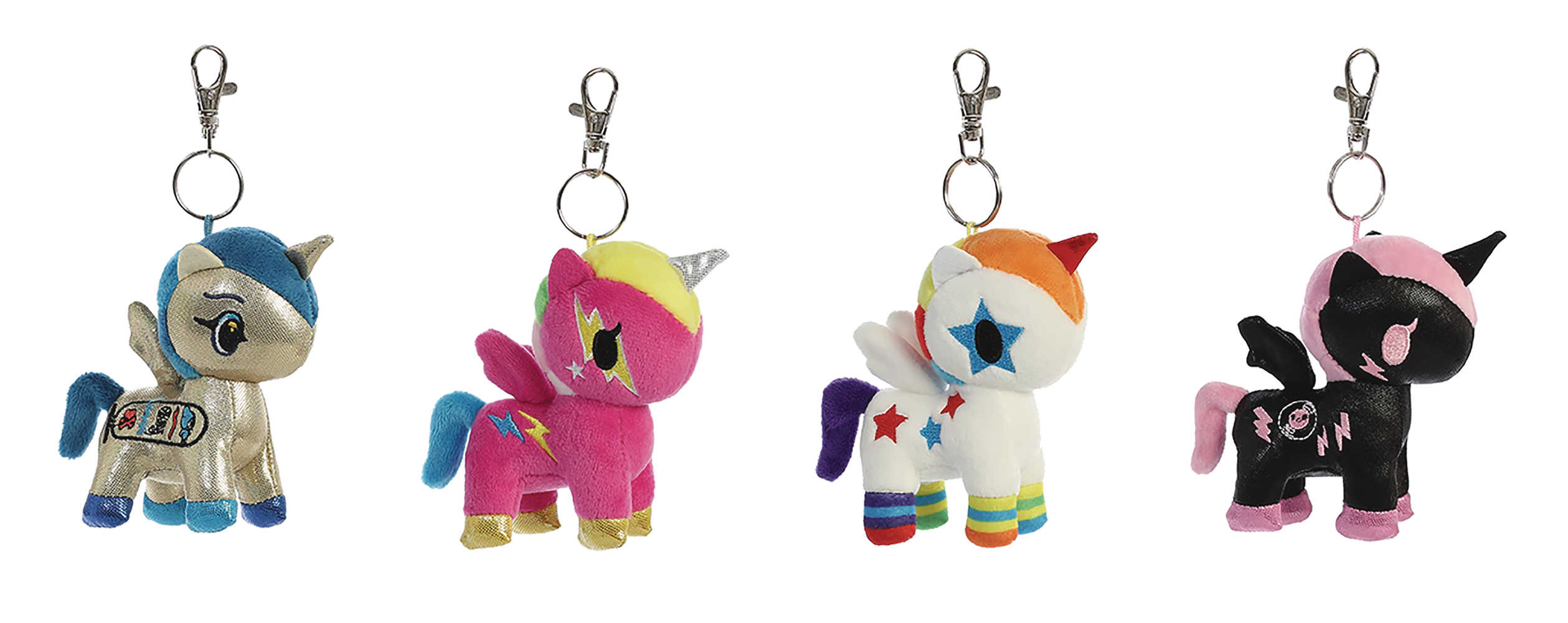 Tokidoki Unicorno Series 2 Keychain Plush 12 Pc Bmb Disp 