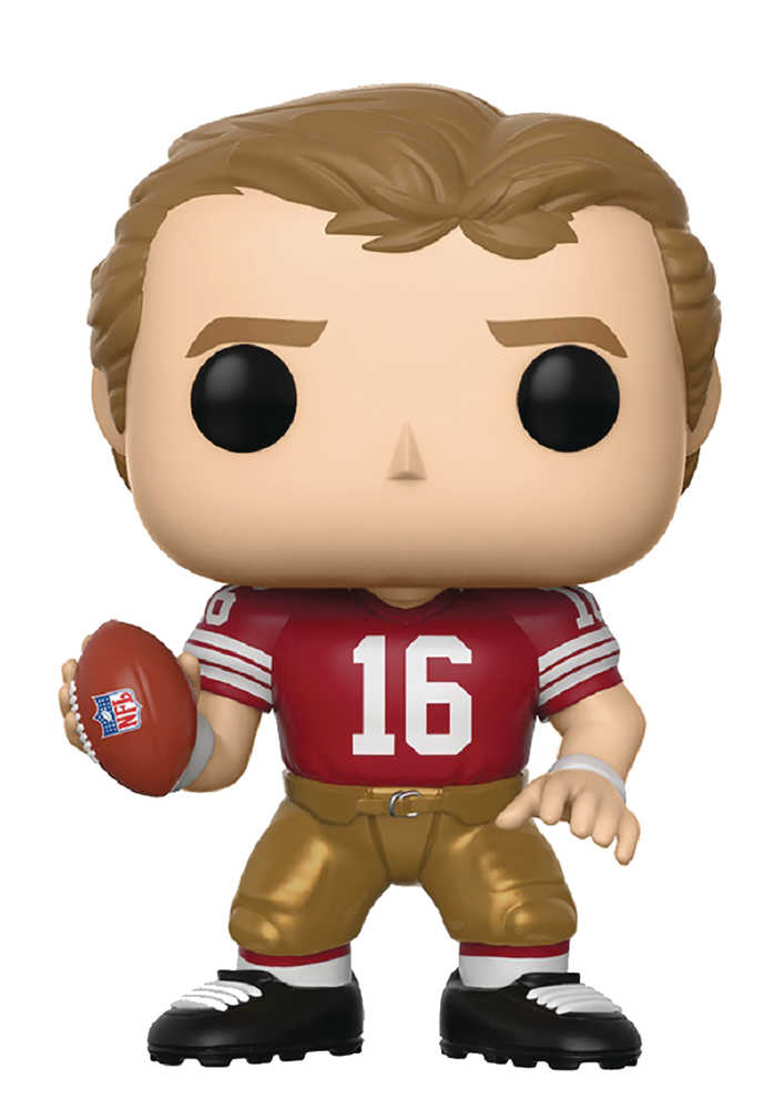 Pop Nfl Legends Joe Montana 49 Ers Home Vinyl Figure 