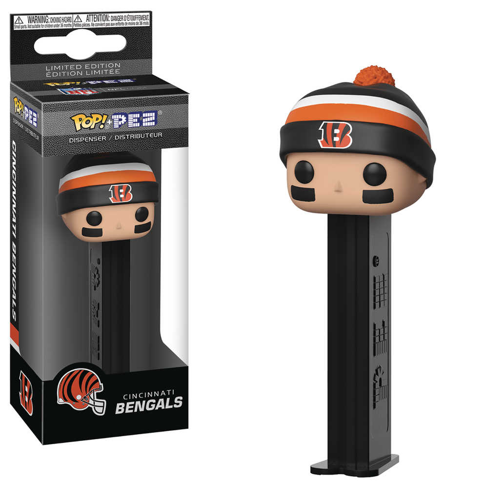 Pop Pez Nfl Bengals Beanie 