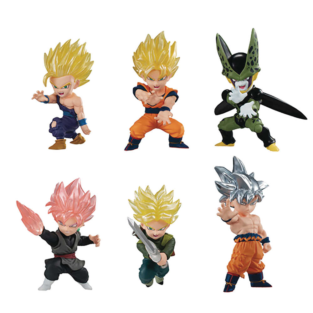 Dragon Ball Super Adverge Motion 10 Pc Mini Figure Display  