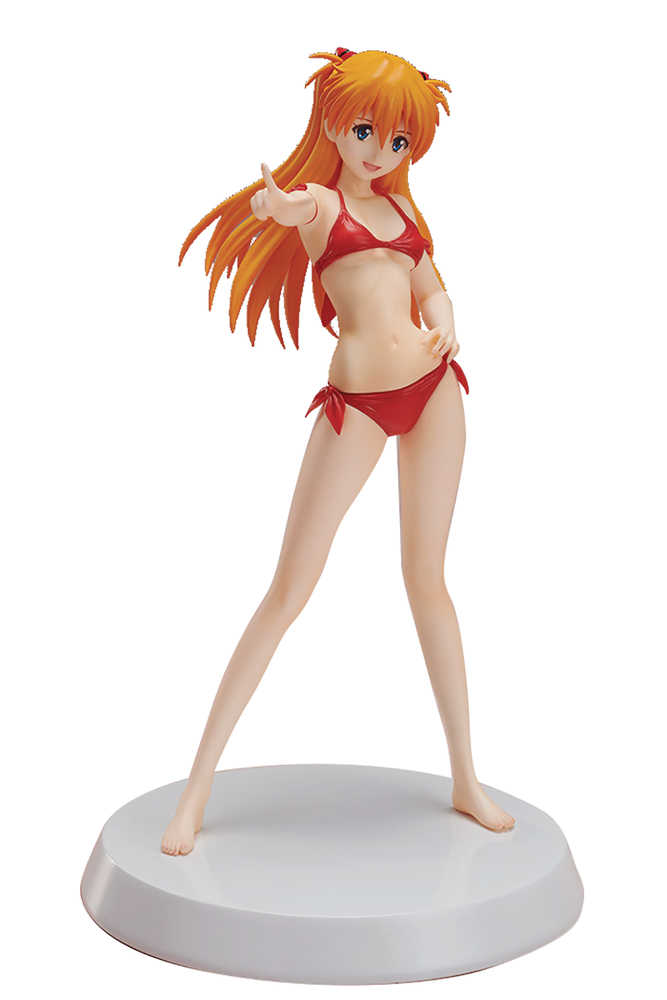 Evangelion Summer Queens Asuka Langley Shikinami PVC Figure 