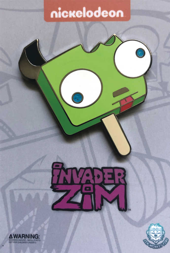 Invader Zim Gir Popsicle Pin 