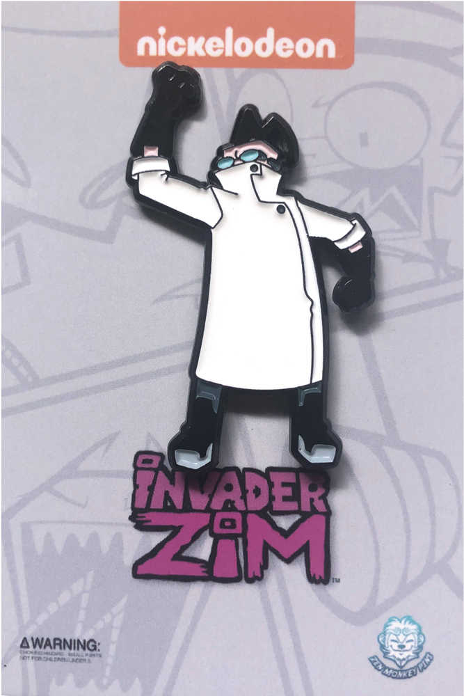 Invader Zim Professor Membrane Pin 