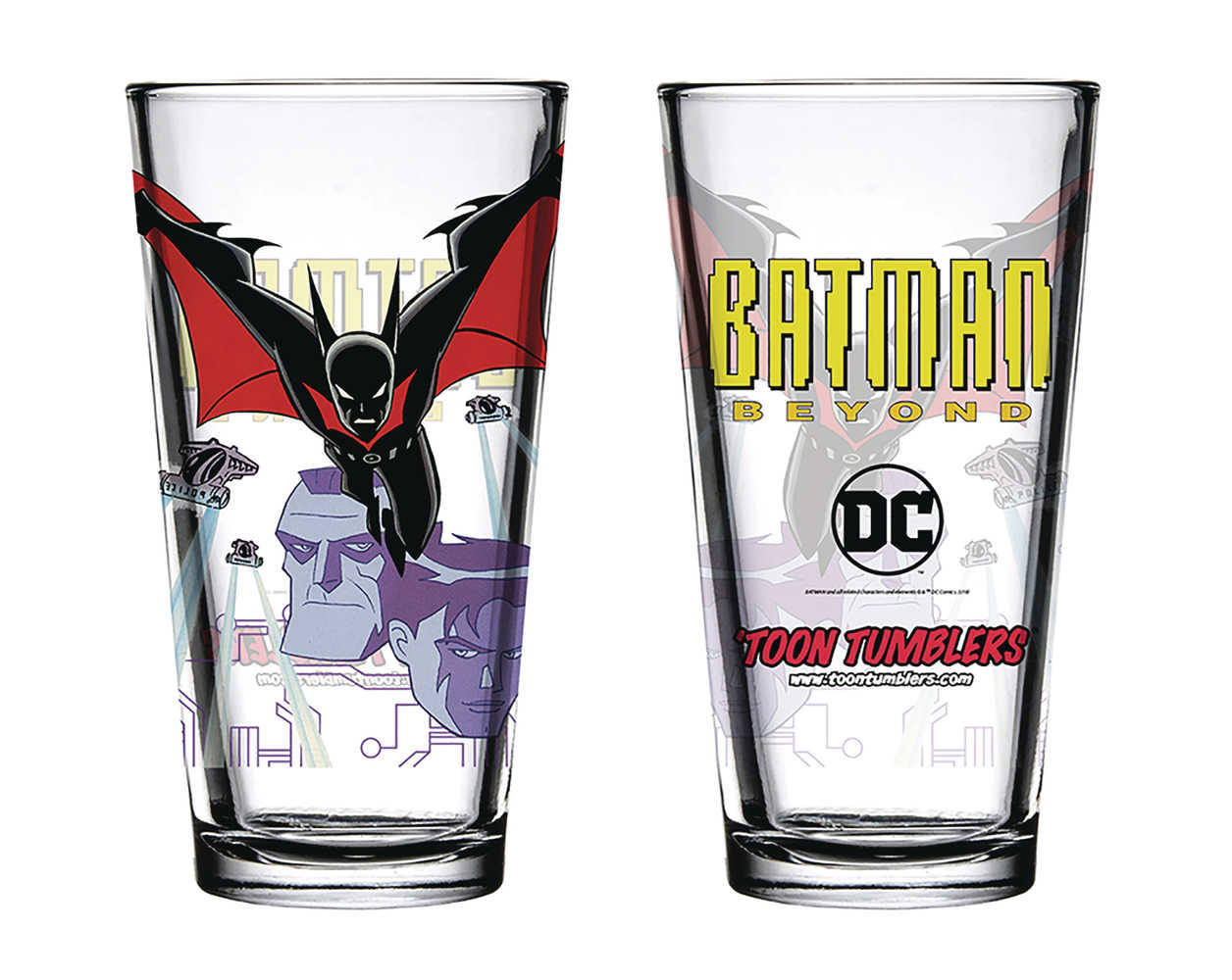 Toon Tumblers Batman Beyond Pint Glass 