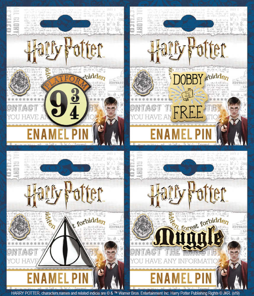 Harry Potter Enamel Pin 12 Ct Assortment 2 