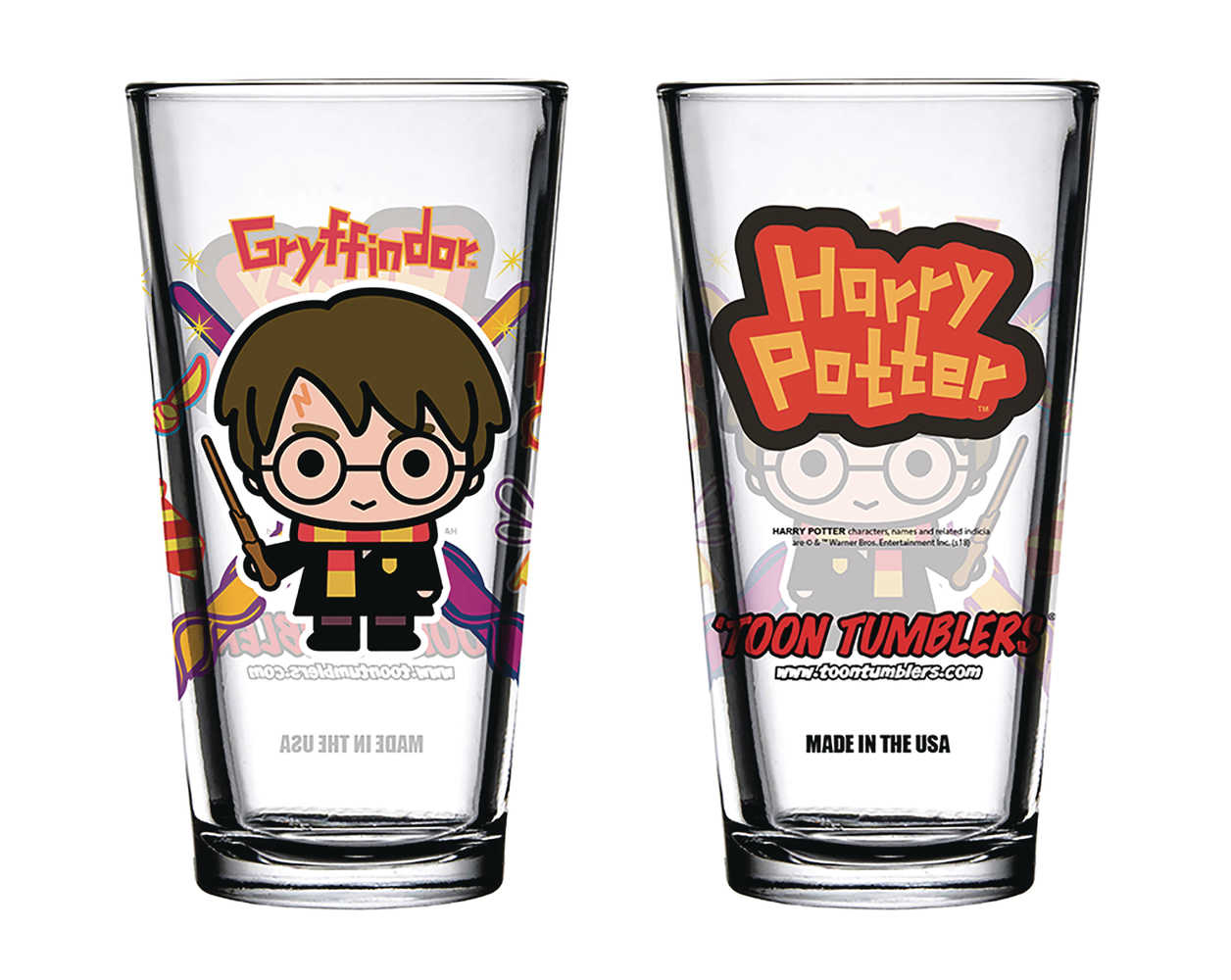 Toon Tumblers Harry Potter Charm Harry Glass 