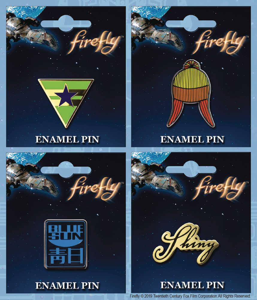 Firefly Enamel Pin 12 Ct Assortment 