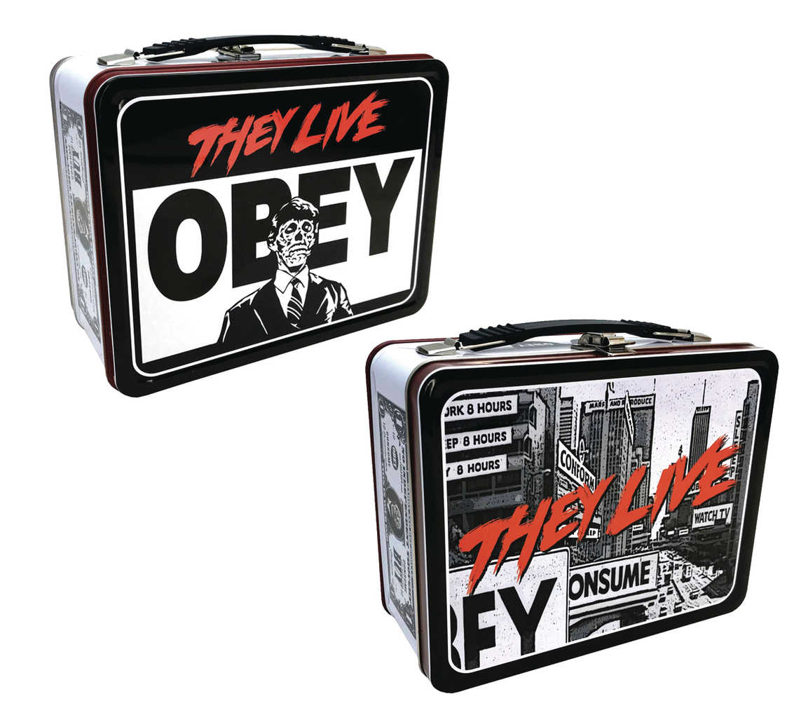 They Live Obey Tin Tote 
