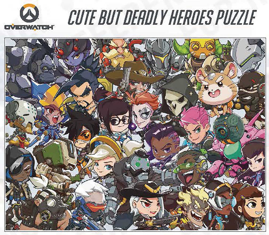 Overwatch Cute But Deadly Heroes 1000 Pc Puzzle 