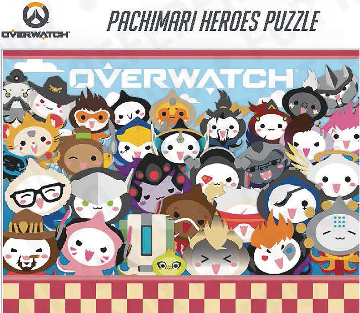 Overwatch Pachimari Heroes 1000 Pc Puzzle 