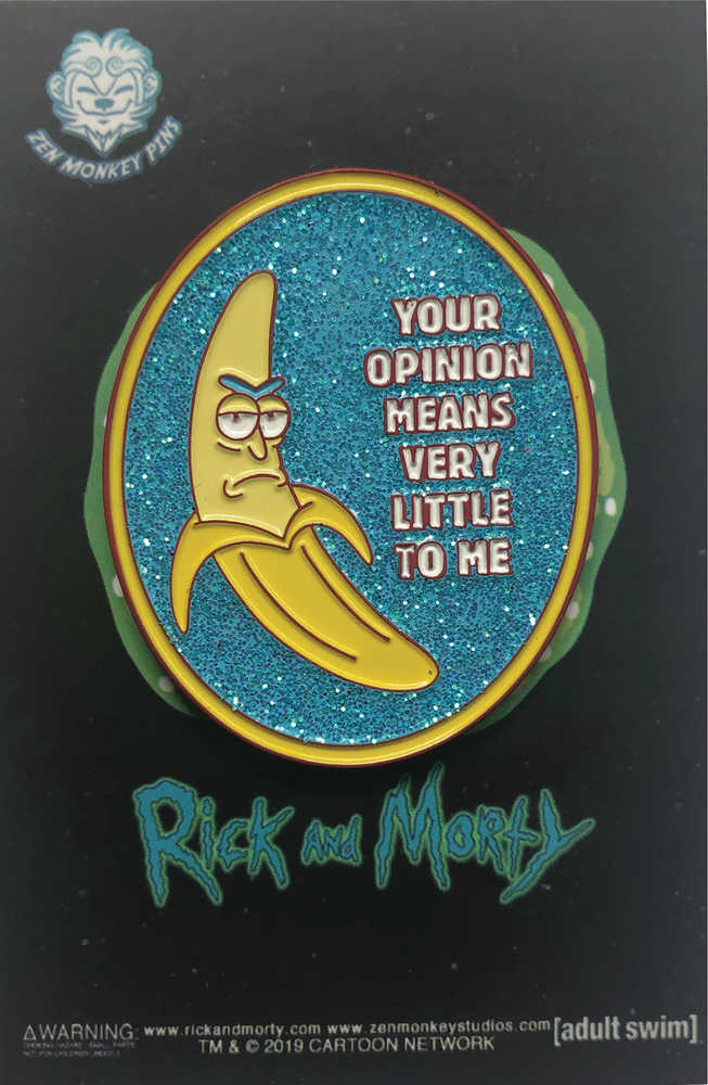 Rick And Morty Banana Ricks Opinion Pin 