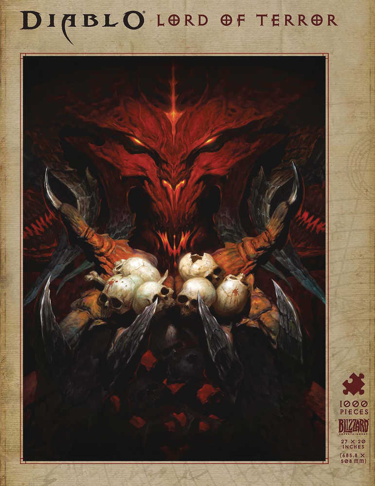 Diablo Lord Of Terror 1000 Pc Puzzle 
