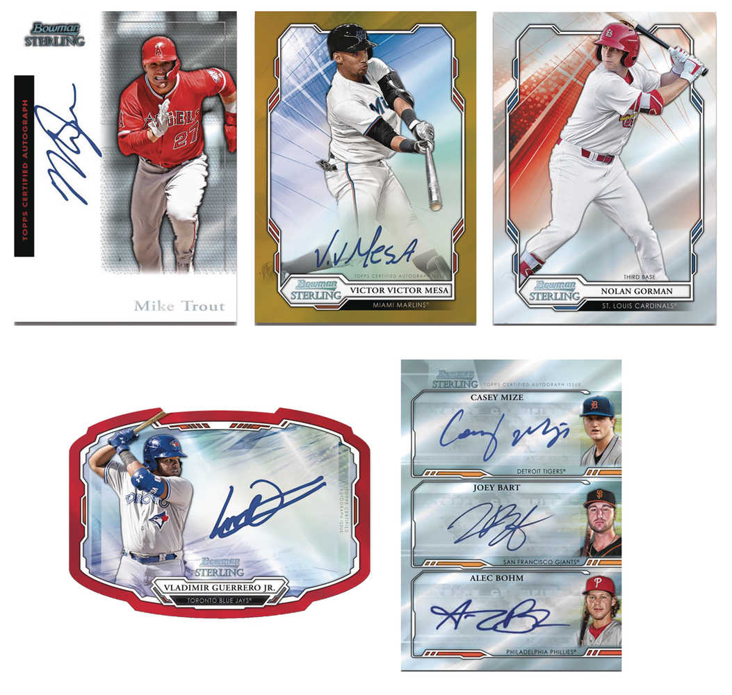 Bowman 2019 Sterling Baseball Trading Card Box  