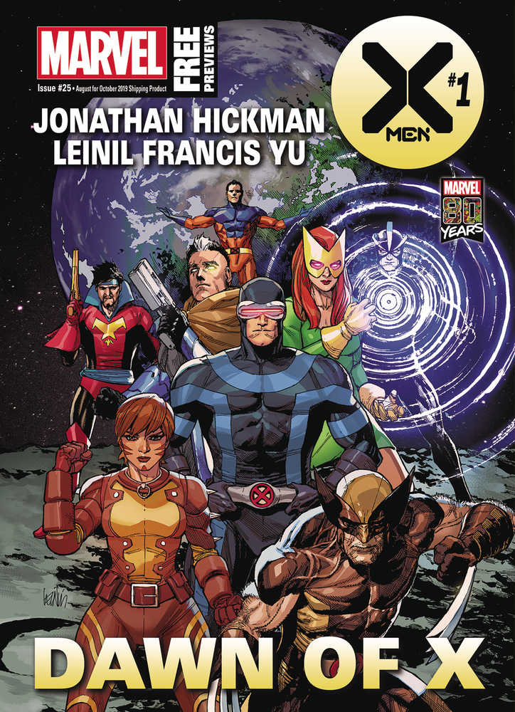 Marvel Previews Volume 04 #25 August 2019 Extras 