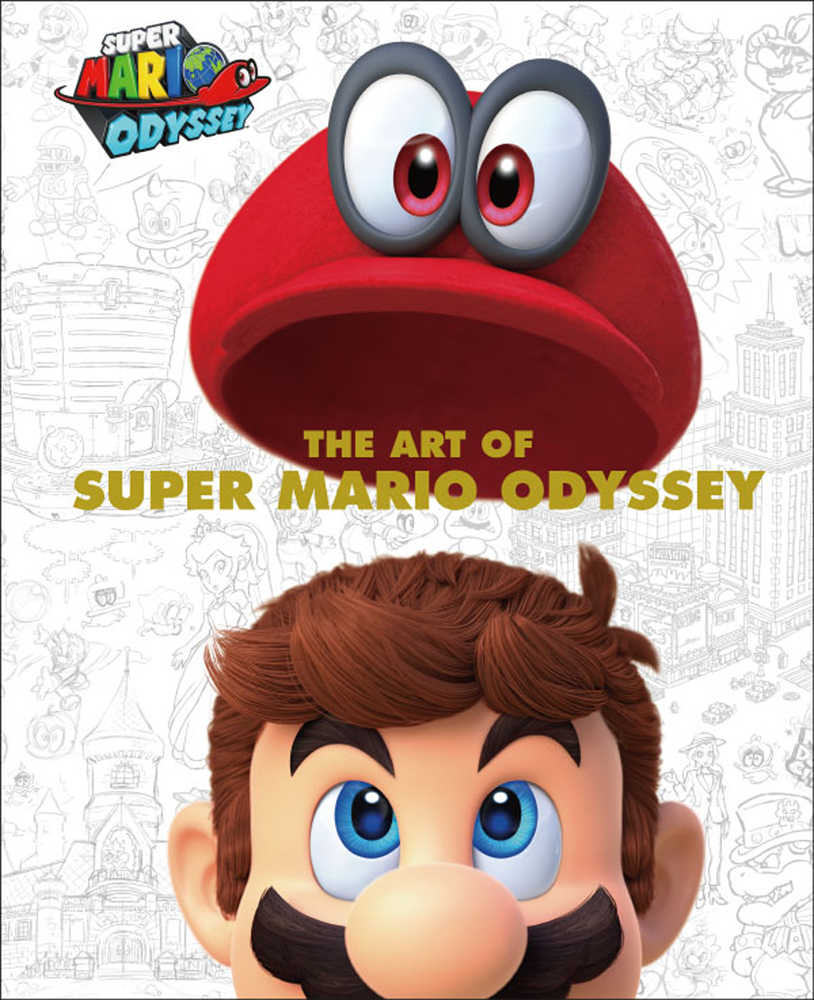Super Mario Art Of Super Mario Odyssey Hardcover 