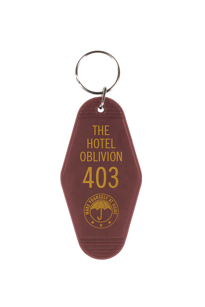Umbrella Academy Hotel Oblivion Keychain 